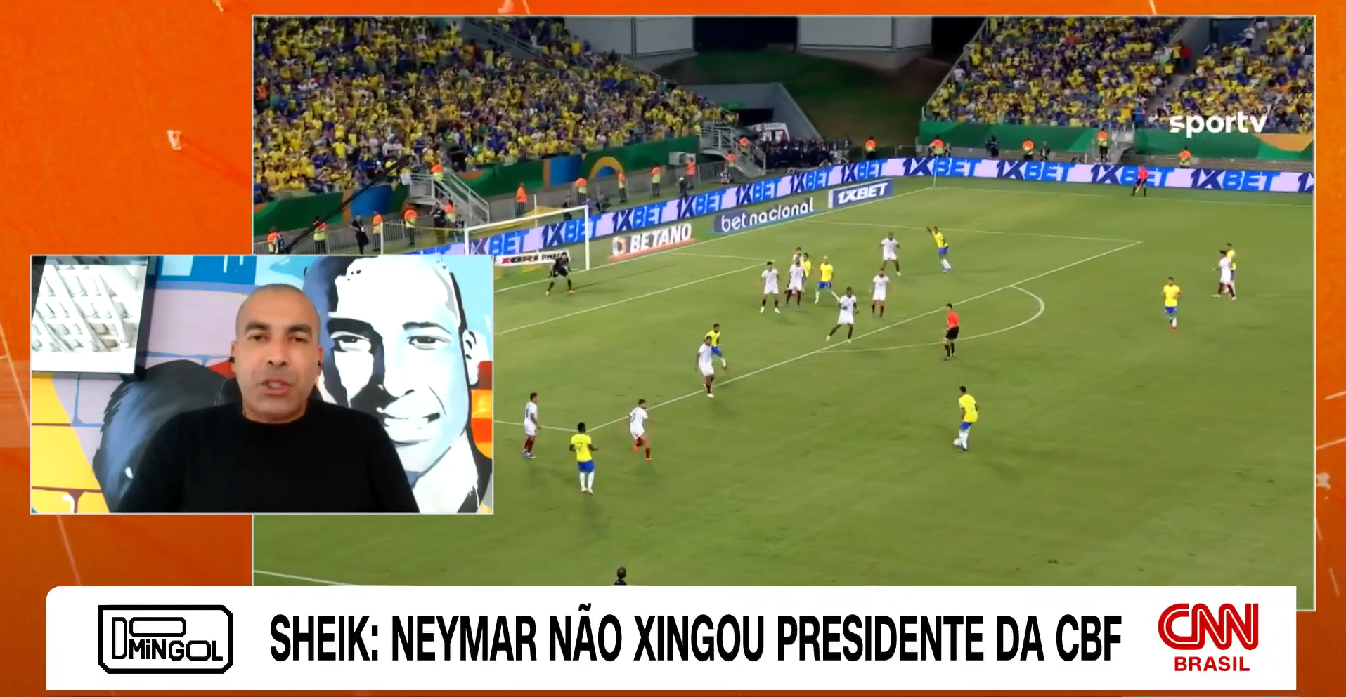 Emerson Sheik nega que Neymar teria xingado presidente da CBF
