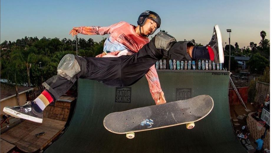 Augusto Akio ocupa a segunda posição do ranking mundial de skate da modalidade park