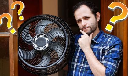 Ventilador tem que ficar virado para dentro ou para fora?