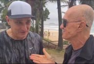 Tite no Flamengo? Técnico encontra influenciador no Rio e brinca; veja