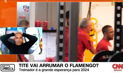 Emerson Sheik reage a comentário de Mano sobre Tite no Domingol