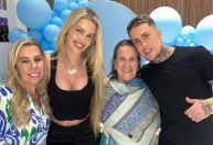 Yasmin Brunet vai a festa de avó de MC Daniel e aumenta rumores de affair