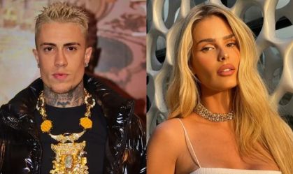 MC Daniel e Yasmin Brunet jantaram juntos em um restaurante do Rio de Janeiro