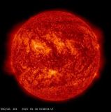 Imagem do Sol tirada em 30 de outubro de 2023 pelo Solar Dynamics Observatory da Nasa