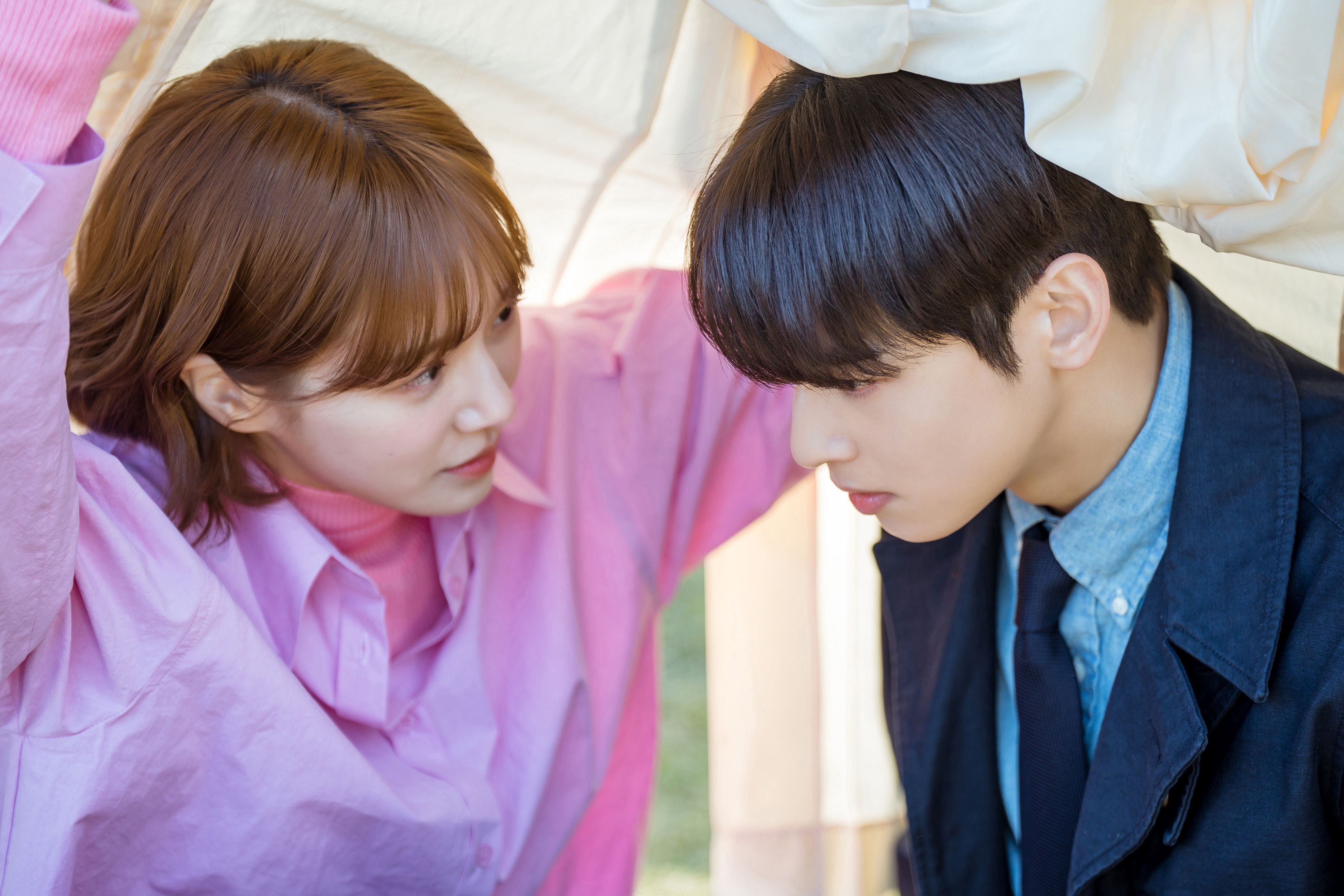 No drama "Um Bom Dia para Ser Cachorro", Cha Eun-woo interpreta um personagem que tem medo de cachorros. / Rakuten Viki