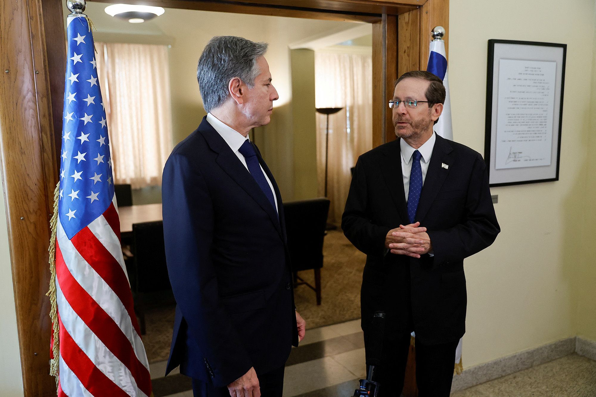 U.S. Secretary of State Antony Blinken visits Israel