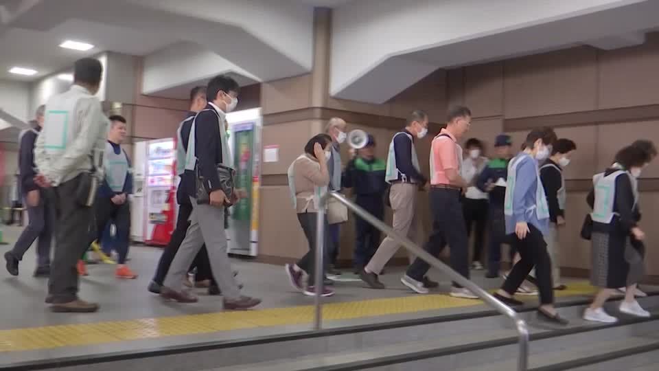 Tokyo residents hold missile evacuation drill amid North Korea attack fears