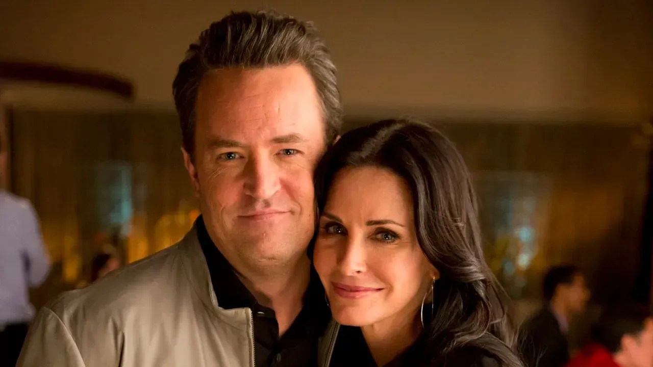Matthew Perry e Courteney Cox