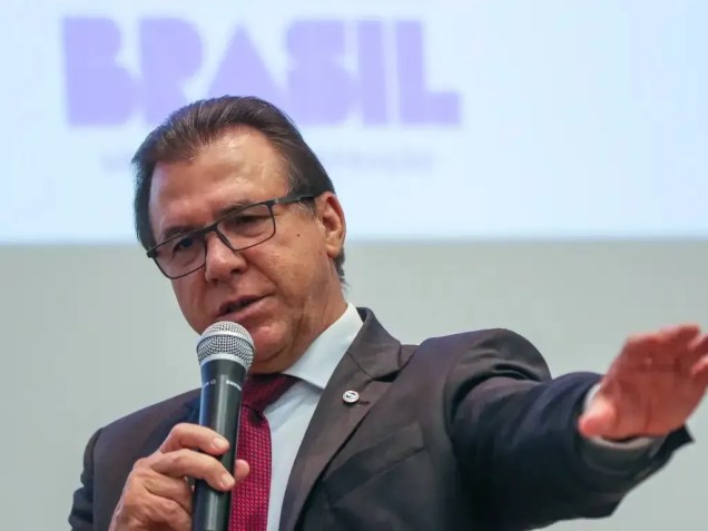 O ministro do Trabalho e Emprego, Luiz Marinho • 27/11/2023 - Fabio Rodrigues-Pozzebom/ Agência Brasil