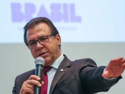 O ministro do Trabalho e Emprego, Luiz Marinho