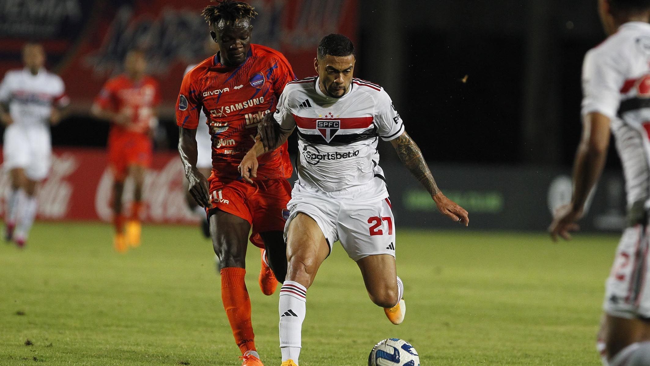 Lance de São Paulo 2 x 0 Puerto Cabello pela Sul-Americana 2023
