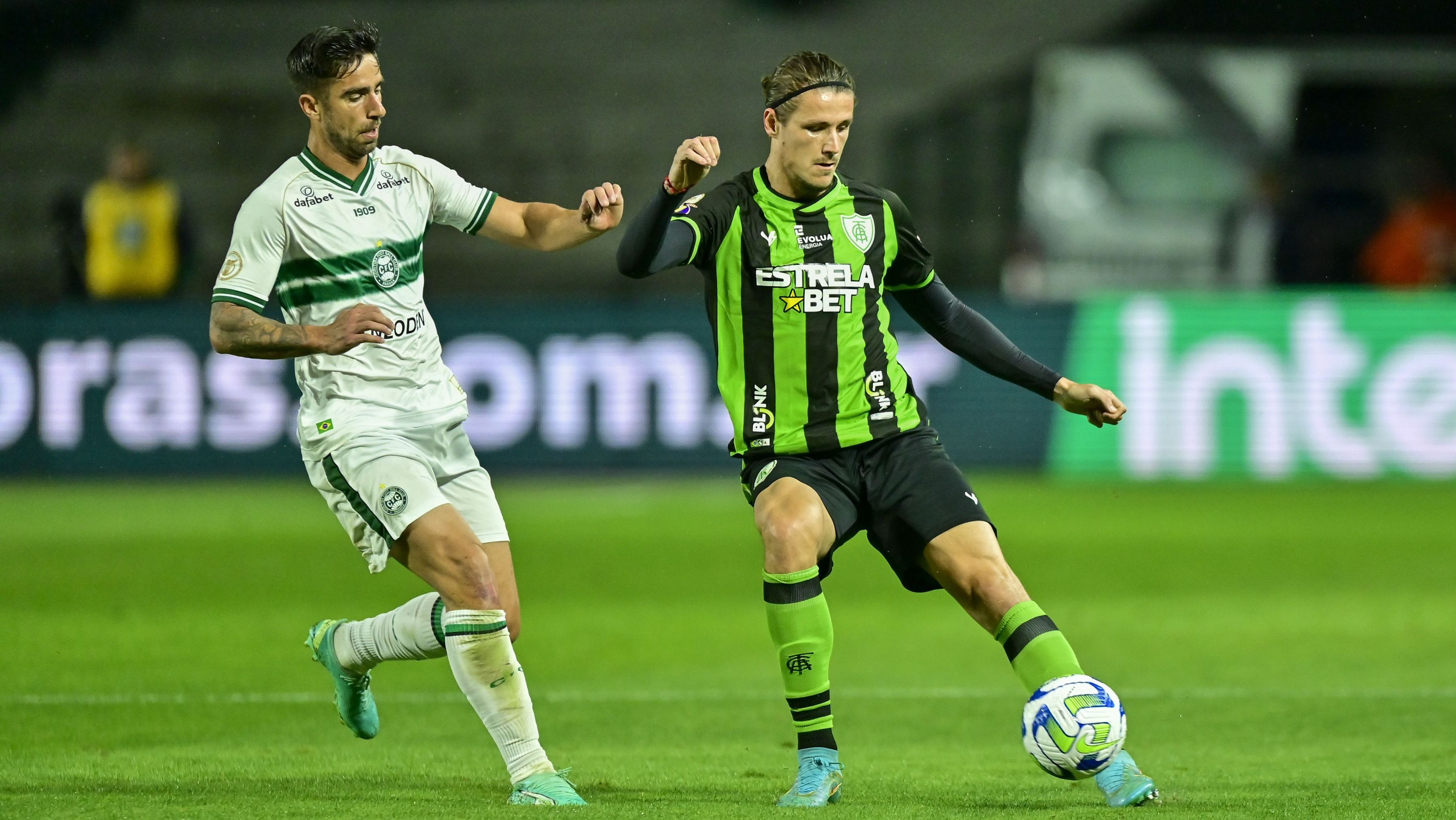 Coritiba e América-MG em campo pelo primeiro turno do Brasileirão