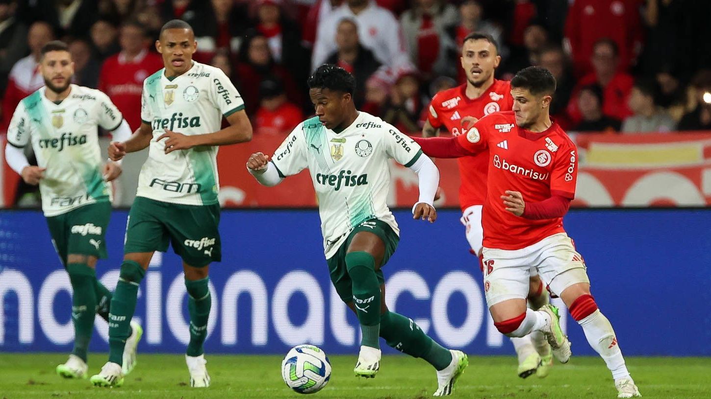 Inter e Palmeiras em campo pelo primeiro turno do Brasileirão