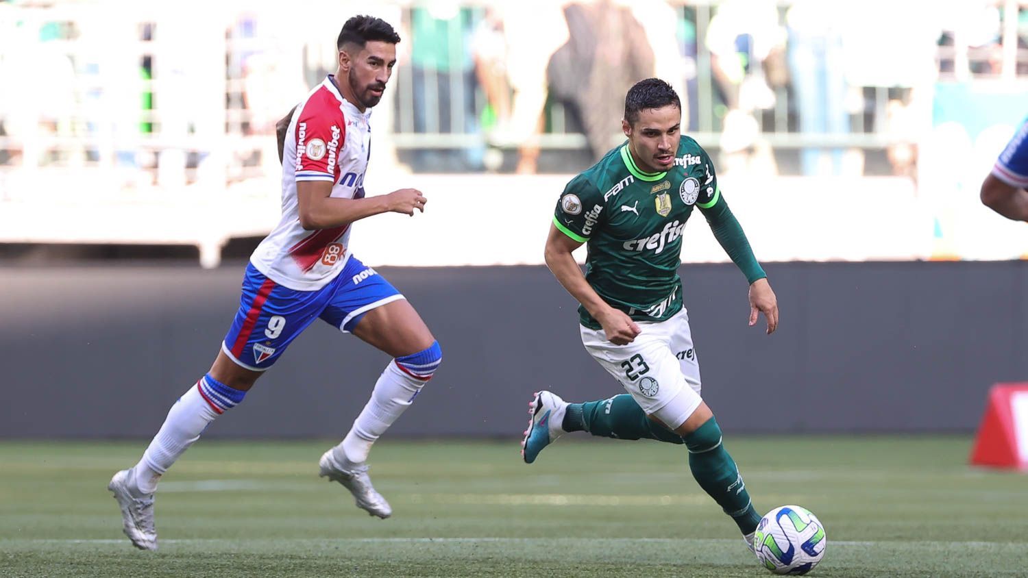 Palmeiras e Fortaleza em partida do primeiro turno