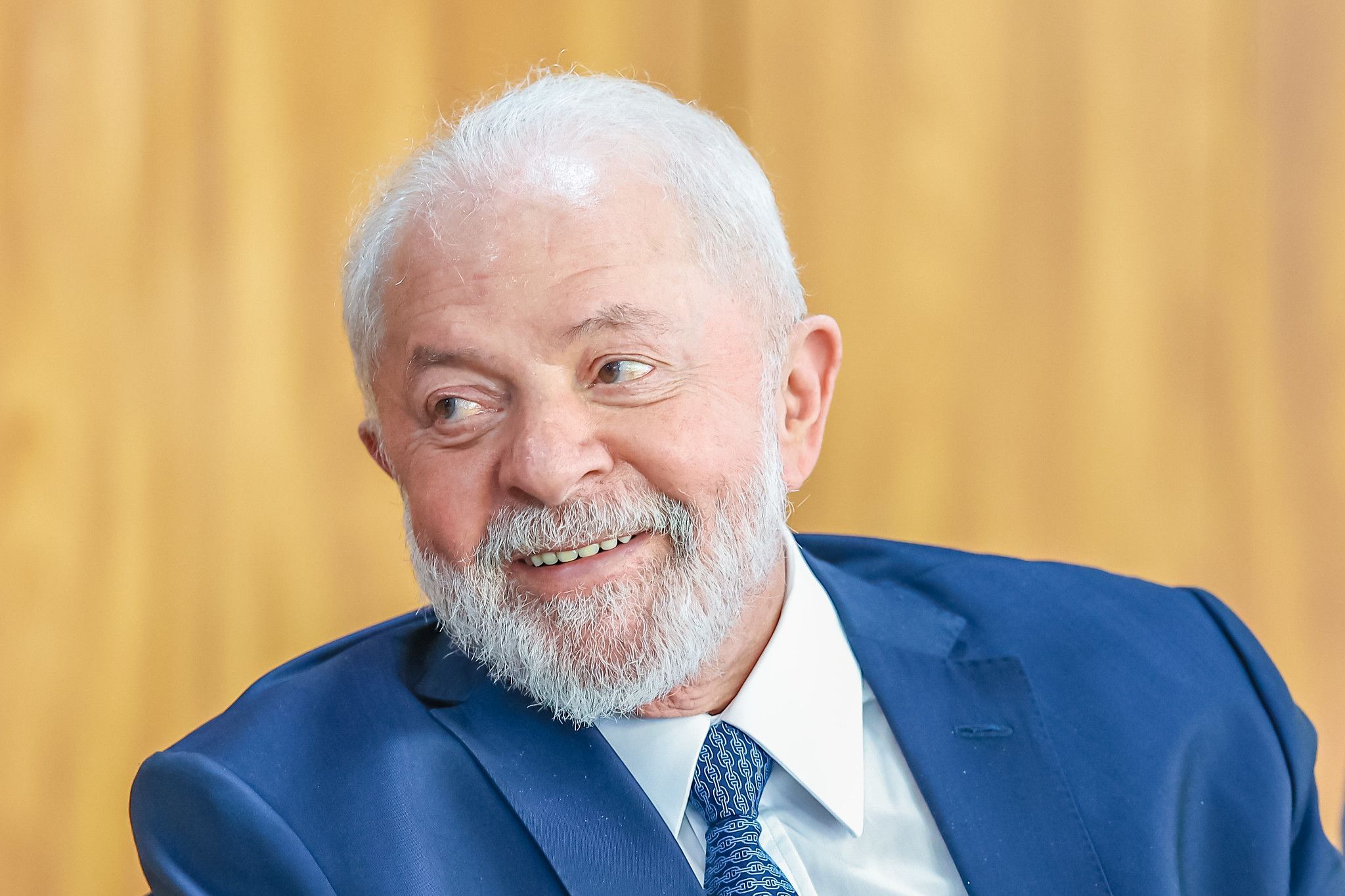 O presidente Luiz Inácio Lula da Silva (PT) durante evento no Palácio do Planalto