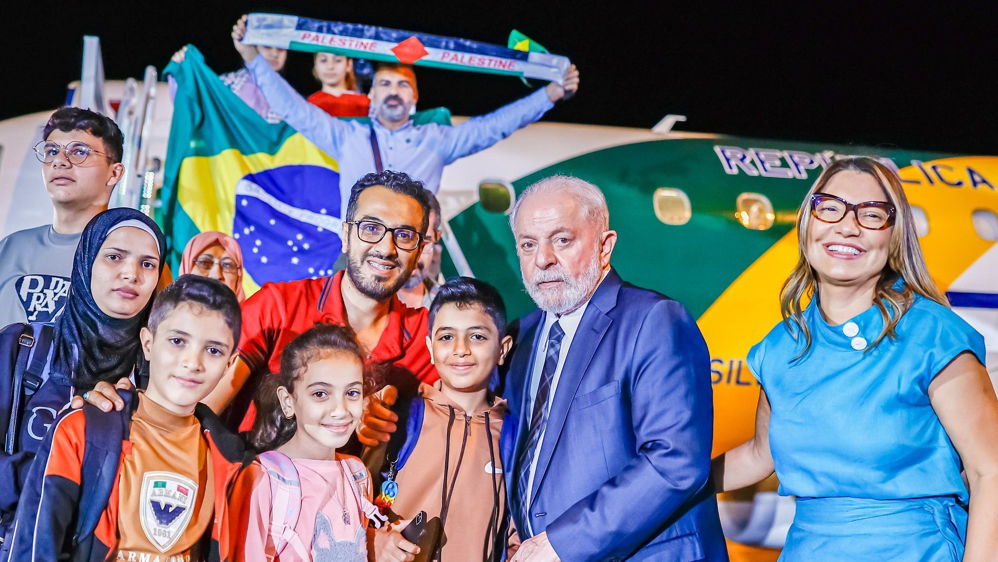 Imagem de destaque do post: Repatriados de Gaza embarcam de Brasília para São Paulo nesta quarta (15)