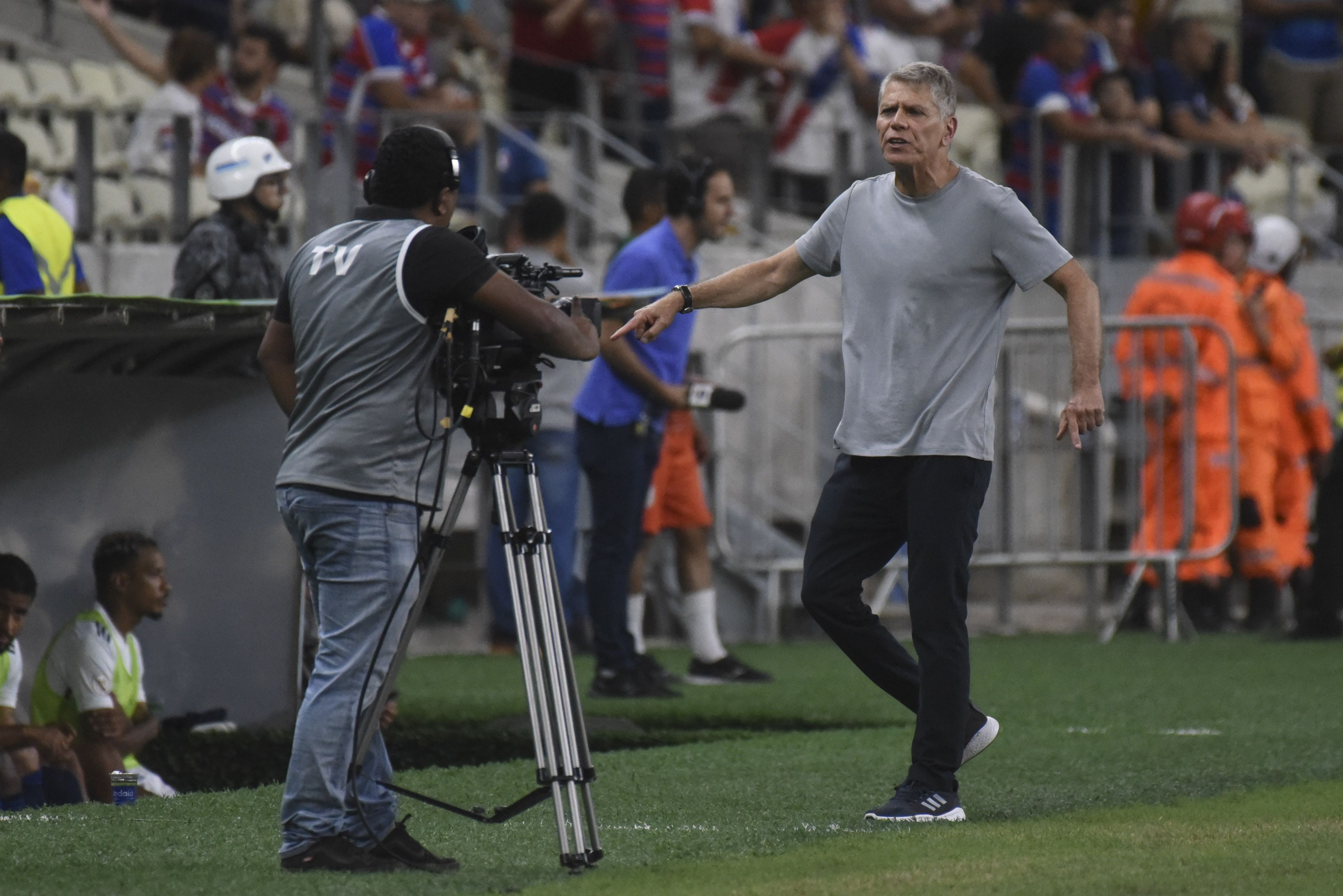 Paulo Autuori em sua reestreia no Cruzeiro / Foto: Staff Images / Cruzeiro