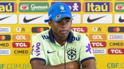 Endrick fez sua estreia pela Seleção Brasileira na derrota para a Colômbia