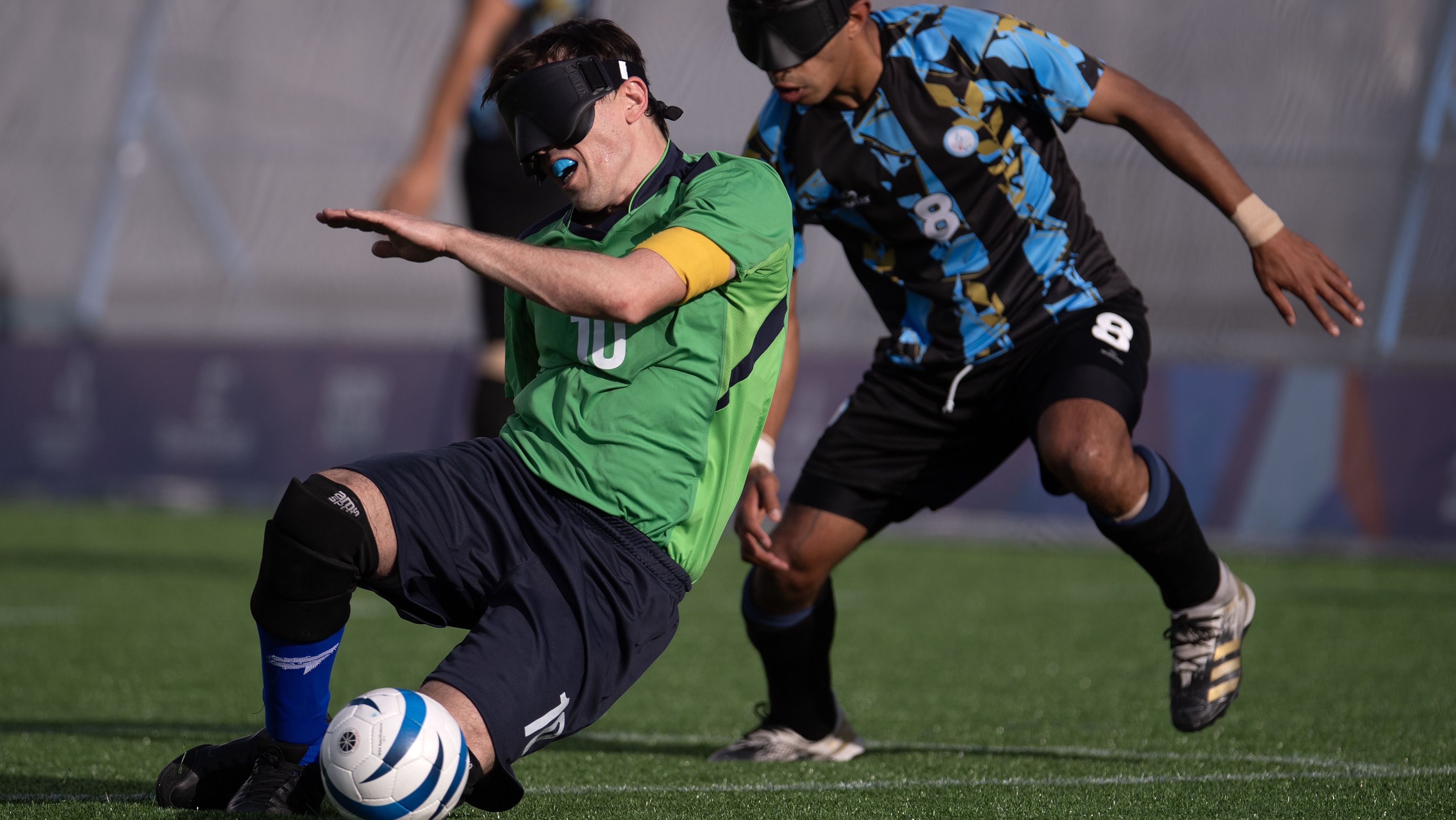 Brasil perdeu para a Argentina no futebol de cegos do Parapan de Santiago