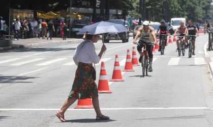 Frente fria "derrete" e São Paulo terá calor e pancadas isoladas
