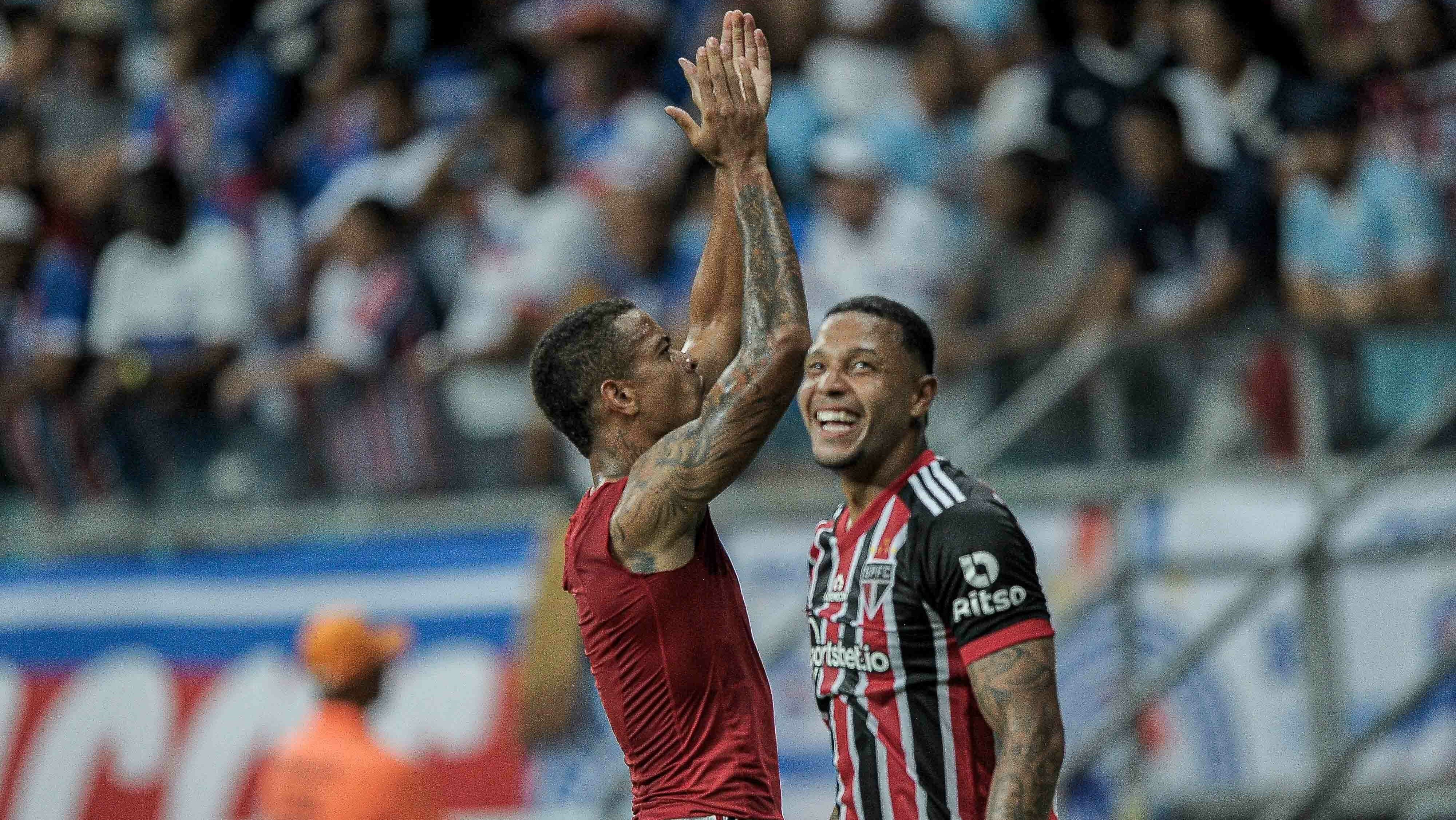 São Paulo vence Bahia com gol nos acréscimos pela 36ª rodada do Brasileirão