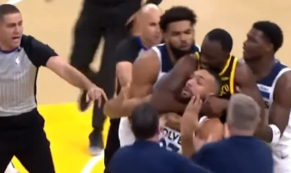Green aplicou gravata em Rudy Gobert