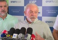 Lula visita sala de monitoramento do Enem e garante que alunos não serão prejudicados por chuvas