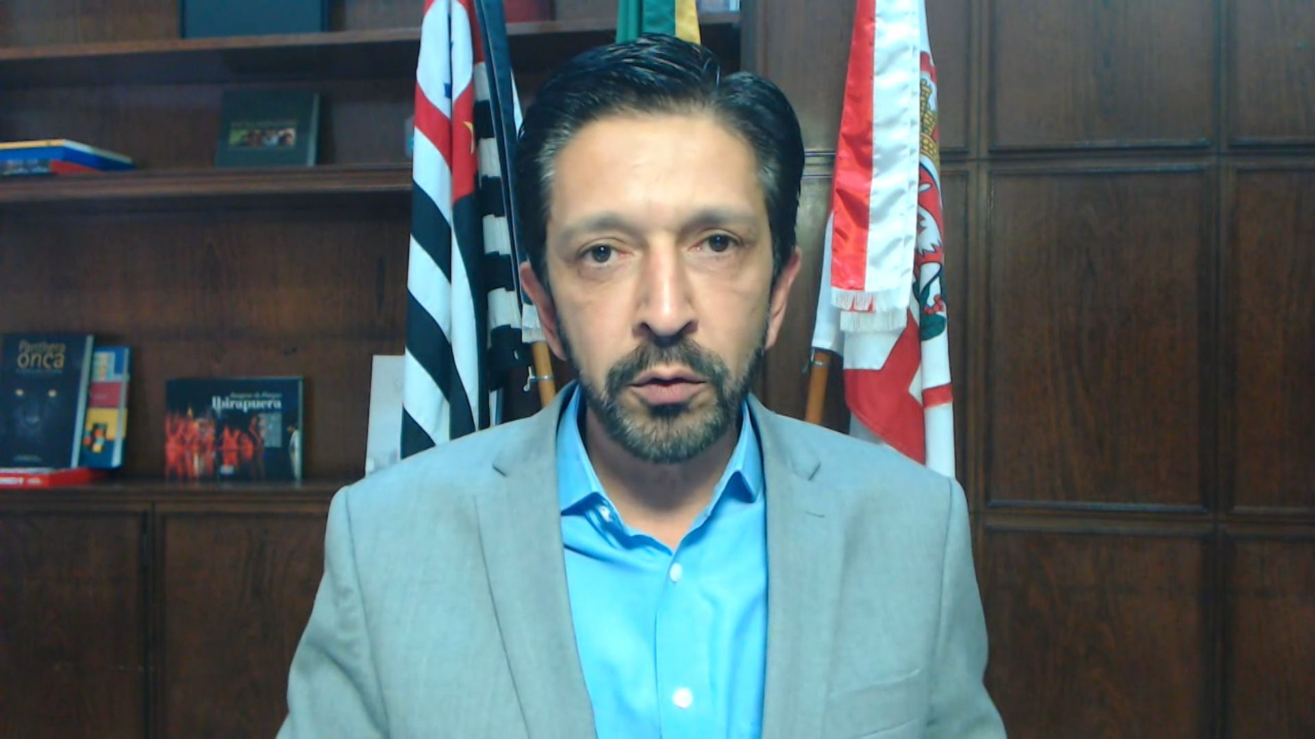 Prefeito de São Paulo, Ricardo Nunes (MDB), em entrevista à CNN