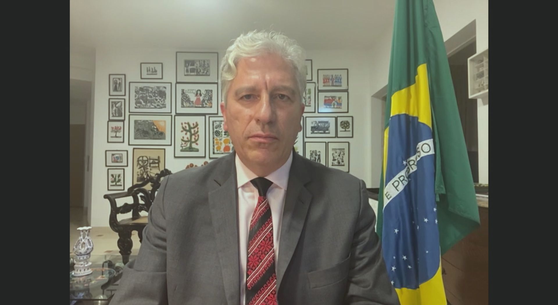 Alessandro Candeas, representante diplomático do Brasil para a Palestina