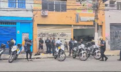 Criminosos saqueiam loja na região da Cracolândia e são surpreendidos pela GCM