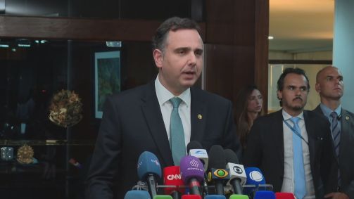 Rodrigo Pacheco (PSD-MG), presidente do Senado