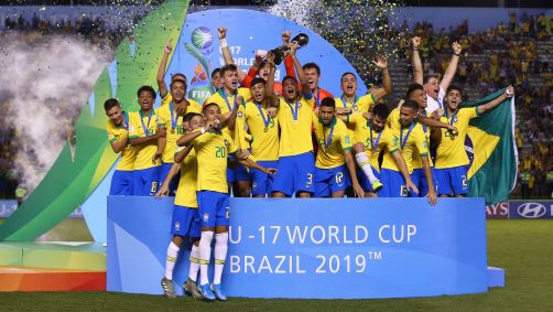 Brasil foi campeão do Mundial sub-17 em 2019