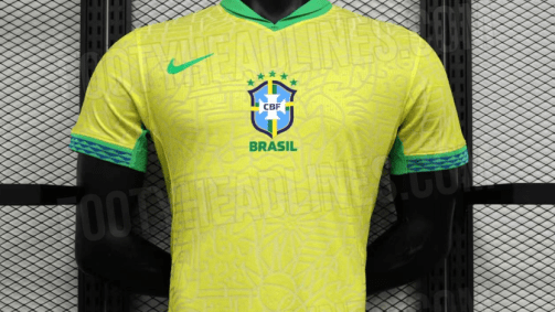 Vazam imagens da nova camisa da Seleção para 2024