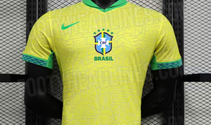 Vazam imagens da nova camisa da Seleção para 2024