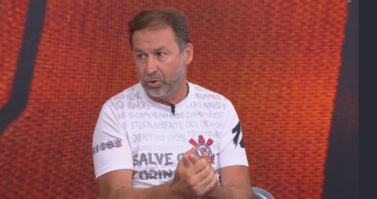 Augusto Melo, presidente do Corinthians