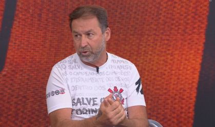 Augusto Melo, presidente do Corinthians