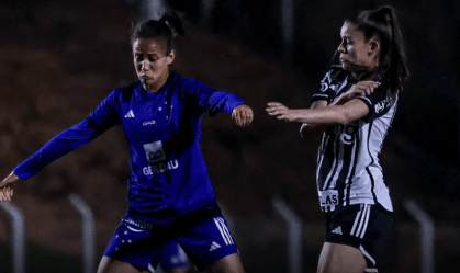 Cruzeiro e Atlético-MG pela segunda rodada da fase inicial do Mineiro Feminino