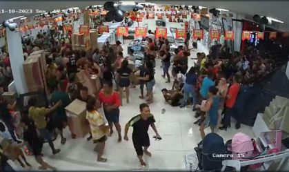 Vídeo: esquenta para Black Friday deixa 40 feridos em loja em Macapá (AP)