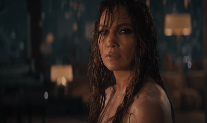 Jennifer Lopez durante um teaser do álbum "This Is Me... Now", que será lançado em 16 de fevereiro de 2014