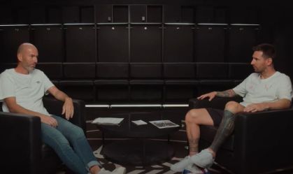 Messi cita Maradona em papo com Zidane: "Todas as crianças queriam ser como ele"