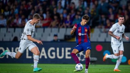 Barcelona e Shakhtar Donetsk em campo pela Champions League