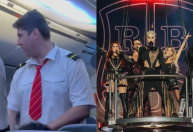 Comissário da Gol usa gravata do RBD em voo para o Rio de Janeiro; veja