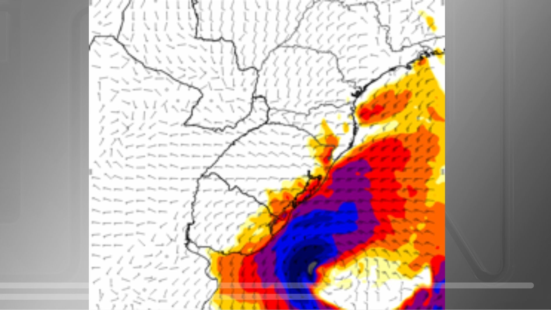 Ciclone Rio Grande do Sul