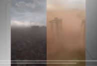 “Tempestade de areia” atinge Manaus e deixa prédios encobertos; veja vídeo