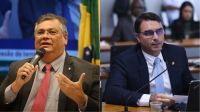Dino usurpa competência do TSE para liberar mentira, diz campanha de Flávio