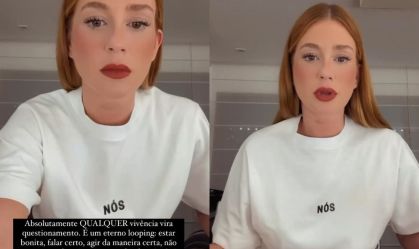 Marina Ruy Barbosa se revolta após críticas: "Existe uma obsessão em depreciar"