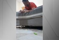 Mulher filma agressões do marido e publica vídeo nas redes sociais