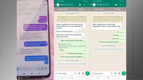Cabeleireiro chantageava as vítimas por meio de mensagens