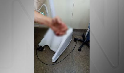 Homem pode perder os dedos após explosão