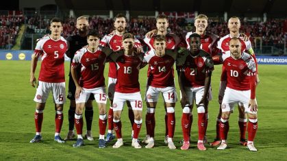 Seleção da Dinamarca busca uma vaga na próxima Eurocopa